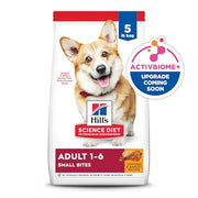 Hill's Science Diet Adult 1-6 Small Bites Dry Dog Food | #1 Veterinarian Recommended, Chicken & Barley, 5 lb. Bag