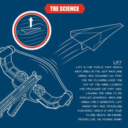 CrunchLabs by Mark Rober, Turbo Trick Paper Airplane, Fold, Launch, Fly | Launcher kit with 5 flight designs, 3 power bands, and QR how-to videos for experimenting with airplanes