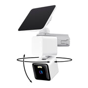 WYZE Solar Cam Pan, 2K Security Cameras Wireless Outdoor, Battery Powered | 360° Pan-Tilt, Battery Powered, 2.4 GHz Wi-Fi camera, AI motion detection, Color night vision, Cameras for home security