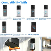 Video Doorbell Key Removal Tool Compatible with Ring Battery Doorbell 2024 Release, Wired Doorbell Pro (N ewest Model), Wired Doorbell Plus (N ewest Model) 2PACK
