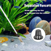 Carefree Fish Small Aquarium Gravel Vacuum Sand Cleaner Tank Water Changer | Silicone Squeeze Bulb,ABS Material Sturdy & Durable,6Ft Hose,(for 3~8Gal Tank) 2026 New Upgrade Version