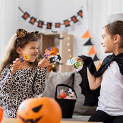 CCINEE 5pcs Halloween Finger Puppets Set for Kids, Tiny Rubber Witch Snowman Puppets Figures Toys Assortment for Toddlers Schools Summer Halloween Party Favors