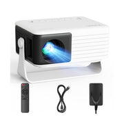 Yoton Y3 Mini Projector, Ultra-Compact 317g, 360° Stand, Auto Keystone | 50% zoom, 720P Native, 1080P Input Support, Portable Small Movie Projector Compatible with TV Stick/HDMI/USB/TF Card