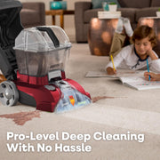 Hoover PowerScrub Deluxe Carpet Cleaner Machine, Pet & Upholstery Tools | Deep Cleaning Carpet Shampooer Machine, SpinScrub Brushes, HeatForce Drying, Pair with Hoover Carpet Cleaner Solution