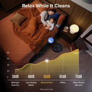 roborock 2026 New Qrevo S Pro Robot Vacuum and Mop, 18,500Pa Suction | Multifunctional Dock with 167℉ Mop Self-Cleaning, Smart Obstacle Avoidance, Anti-Tangle Brush, Liftable Spinning Mop, Black
