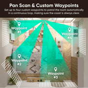 WYZE Indoor Cam Pan, 2K Pan-Tilt Security Camera for Baby/Pet Monitoring | AI Motion Tracking, IR Night Vision, 2-Way Audio, Physical Privacy Mode, Works with Alexa and Google Assistant