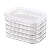 Multi-Layer Food Storage Box with Lid