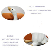 CHELEI2019 15.7" Swan Stuffed Animal,Goose Plush White Stuffed Animal Toy | Gifts for Kids