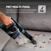 Shark Pet Cordless Stick Vacuum, 40-Min Runtime, Lightweight, Grey, IX141 | Powerful Suction, XL Dust Cup, LED Headlights, Removeable Handheld Vacuum for Carpet & Hard Floors, Crevice & Pet Tool​