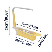🤍Updated Telescopic Sink Storage Rack