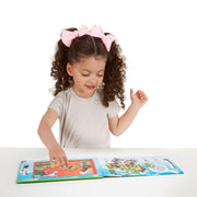 Melissa & Doug Take-Along On the Farm Magnetic Jigsaw Puzzles | Two 15-Piece Magnetic Puzzles, Fold-Out Carrying Case with Handle, Mess-Free Travel Toys, Preschool Toys for Kids, Ages 3+