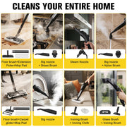 Waitbird Multi-Purpose Steam Cleaner, 4.5Bar 300°F Steamer for Tile & Grout