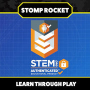 Stomp Rocket Ultra, High-Flying Rocket Launcher for Kids, 4 Rockets | Fun Outdoor Toys for Boys & Girls, Ages 5 & Up - Soft Foam Tipped Blaster Set Soars Up to 200ft - STEM Toys for Outside Play
