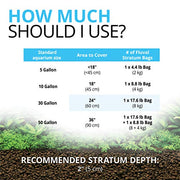 Fluval 12695 Plant and Shrimp Stratum for Freshwater Fish Tanks, 17.6 lbs. | Aquarium Substrate for Strong Plant Growth, Supports Neutral to Slightly Acidic pH
