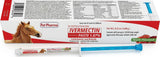 Ivermectin Horse Paste 1.87%, Apple Flavor – 6.08g Gel Dewormer Syringe for Equine Use Only, Treats up to 1,250 lbs (1 - Pack)