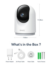 GNCC 5G Cameras for Home Security Indoor, Pet/Dog/Baby w Phone App, 4Pcs | Dual-Band Wi-Fi, 360 PTZ Auto-Tracking Pet/Dog/Cat/Puppy/Nanny, Motion Alert, SD Card or Paid Cloud
