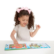 Melissa & Doug Take-Along On the Farm Magnetic Jigsaw Puzzles | Two 15-Piece Magnetic Puzzles, Fold-Out Carrying Case with Handle, Mess-Free Travel Toys, Preschool Toys for Kids, Ages 3+