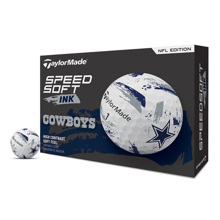 TaylorMade SpeedSoft Golf Balls, Maximum Distance with Ultra-Soft Feel, Perfect for Off the Tee and Around the Green