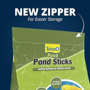 Tetra Pond Sticks Fish Food For Goldfish & Koi, 1.72 lbs | Healthy Daily Diet For All Pond Fish, Easy To Digest Floating Sticks Promote Clearer Water, Feed When Water Is +50 Degrees