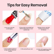 Beetles 10ML Super Strong Nail Glue for Press Ons, Nail Tips, Acrylic Nails | No UV Light Needed, Nail Bond Brush in Nail Glue for Press On Nails Fake Nails Long Lasting for Beginners DIY Home