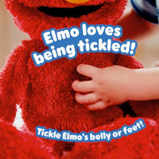 Sesame Street Tickle Me Elmo Giggle Max 18-Inch Interactive Plush Toy | Biggest Tickliest Elmo Ever, Laughing & Shaking Elmo, Holiday Stocking Stuffers, Gifts, Presents, Ages 18 Months+