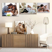 Ship Next Day Custom Canvas Prints with Your Photos (Framed 10x8) Customized Picture Gifts Photo Prints Personalized Canvas Pictures Wall Art Ideal for Home Decor