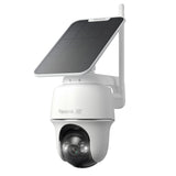 REOLINK Argus PT Ultra First 4K Solar Security Cameras Wireless Outdoor | 360° Pan Tilt Auto-Tracking, 8MP Color Night Vision, 2.4/5 GHz Wi-Fi 6, No Subscriptions, Home Hub Compatible