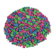 GloFish Aquarium Gravel, Pink, Green & Blue Mix, 5 lbs | Compliments GloFish Tanks, Glows Under Blue LED Lights, Use As a Substrate or Accent With GloFish Aquarium Plants & Décor