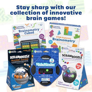 Learning Resources STEM Explorers Brainometry | 3D Puzzle Games for Kids, Kids Travel Games, Brain Teaser Puzzles, Pattern Memory Game, Brain Game Toys, Classroom Toys