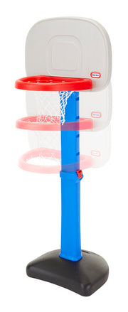 Little Tikes Easy Score Basketball Set, Blue, 3 Balls - Amazon Exclusive, 23.75 x 22 x 61 inches