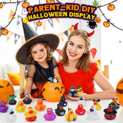 24 Halloween Rubber Ducks, Assorted Styles Party Favors Goodie Bag Fillers