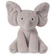GUND Baby Flappy Elephant 12-Inch Interactive Animated Musical Baby Toy | Talking Elephant with Movements, Musical Toy Teaches Cause-and-Effect and Sings, Promotes Self-Soothing and Tactile Play