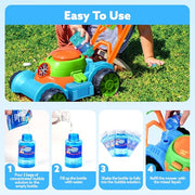 SLOOSH Spill-Proof Bubble Lawn Mower Toddler Toys Bubble Machine