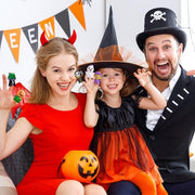 Jocomoni 5 Pieces Halloween Finger Puppets Toys for Kids Ghost Character Party Favors Goodie Bag Fillers