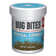 Fluval Bug Bites Tropical Fish Food, 1.6 oz. | Small Granules for Small to Medium Sized Fish, A6577