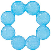 Infantino Water Teethers, Cooling & Massaging Relief, Lime/Blue, 3-Pack | Chill water-filled teethers for cooling comfort. Easy-grip shapes. Textured surfaces for sore gums