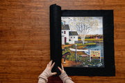 Buffalo Games - Roll-Up Puzzle Mat - Felt Saver Mat, Fits Up to 1500pc | Bigger In-Progress Puzzles, Solid Expandable Core, 3 Velcro Straps, Thick Felt Surface, Puzzle Storage, For Adults