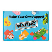 WATINC Hand Puppet Making Kit, Felt Sock Puppet Toys for Kids (Animals) | 6 Styles, Make Your Own Storytelling & Role Play Crafts, Creative Group Activity, Party Favors & Gifts for Kids Ages 4-8