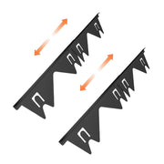 Retractable Stainless Steel Stove Gap Covers
