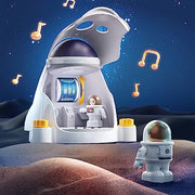 iPlay, iLearn Rocket Space Toy 3 4 5 Year Old Boys Kids Girls, Toddler STEM | Spaceship Building Playset w/Electric Drill, 2 Astronauts, Educational Learning Science Kit Birthday Gift for Age 3 4 5 6 7 8