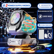 Upgraded Bubble Machine Outdoor Toys for Kids & Wedding Party | Auto Rotation,Type-C Rechargeable,Remote Control,RGB Lights