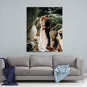 Personalized Custom Canvas Prints: Photo On Canvas (Framed 11X14) Transform Your Photos into Stunning Framed Wall Art Digitally Printed Photo To Canvas Ideal for Home Decor Gifts Keepsakes