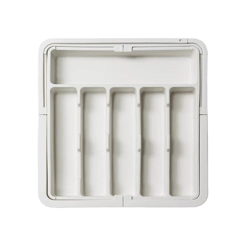 Expandable Adjustable Kitchen Utensil Organizer Tray