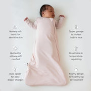 KYTE BABY Sleep Bag 1.0 TOG, Rayon Made From Bamboo Wearable Blanket, Dual Zipper For Infants And Toddlers Nursery Essentials