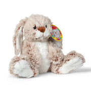 Melissa & Doug Burrow Bunny Stuffed Animal Plushie with Big Feet, Floppy Ears & Fluffy Tail, Adorable Pretend Play Toddler Toys for Girls & Boys 3+