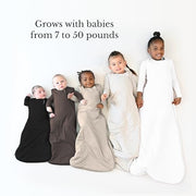 KYTE BABY Sleep Bag 1.0 TOG, Rayon Made From Bamboo Wearable Blanket, Dual Zipper For Infants And Toddlers Nursery Essentials