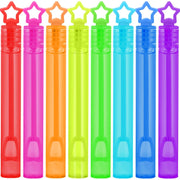 32 Pcs 8 Colors Neon Mini Star Bubble Wand, Party Favors for Kids | Bulk in Gift Box as Classroom Giveaways, Carnival Prizes, Goody Bag Stuffers, Birthday Treats, Party Supplies Toy For Toddler