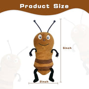 JUSTQUNSEEN 6pcs Insect Finger Puppet Set, Mini Hand Puppets Suitable for Kids, Cute Insect Animal for Role-Playing and Storytelling, Realistic Finger Puppet for Toddlers
