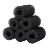 AQUANEAT 6-Pack Pre-Filter Sponge for Aquarium Shrimp Fry Fish Tank Filter 0.8” Intake, Replacement Foam Cover
