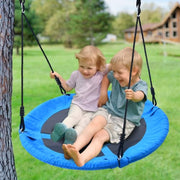 Trekassy 40" Saucer Tree Swing, 700LBS Heavy Duty Swing for Kids & Adults | 900D Oxford Fabric with Waterproof Design, Includes 2x3.3ft Tree Hanging Straps and Adjustable Ropes for Easy Setup